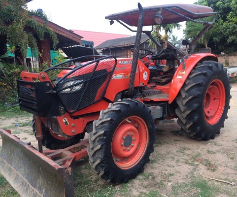 kubota m7040 สวยๆเดิมๆพร้อมอุปกรณ์ผานหลัง เล่มพร้อมโอน