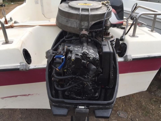 ยามาฮ่า F15 เครื่องซูซูกิ 40 แรง สตาร์ท 2 ระบบ