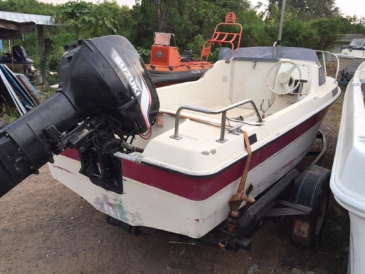 ยามาฮ่า F15 เครื่องซูซูกิ 40 แรง สตาร์ท 2 ระบบ