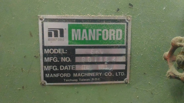 ขายเครื่องมิลลิ่ง M4 MANFORD ไต้หวัน แถมปากกา