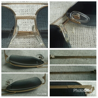 แว่นตาวินเทจคุณภาพสายพันธุ์สแกนดิเนเวียน ยุค &#039;80s  Vintage PRESTIGE Arch of Triumph handmade in Sweden  บิ๊กไซซ์!
