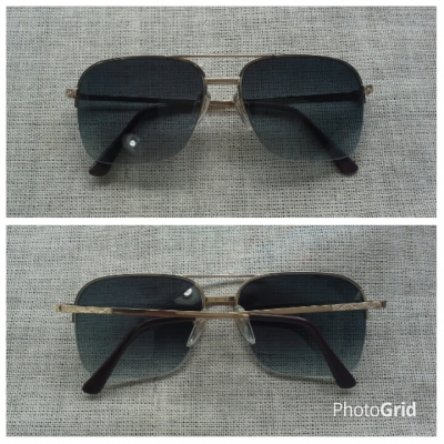 แว่นตาวินเทจคุณภาพสายพันธุ์สแกนดิเนเวียน ยุค &#039;80s  Vintage PRESTIGE Arch of Triumph handmade in Sweden  บิ๊กไซซ์!