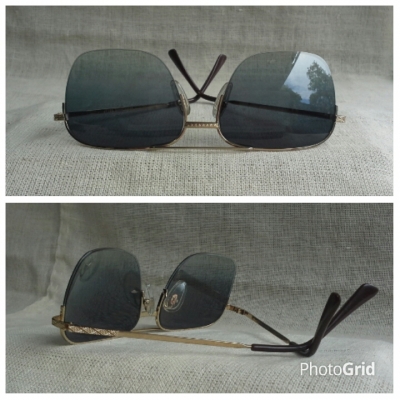 แว่นตาวินเทจคุณภาพสายพันธุ์สแกนดิเนเวียน ยุค &#039;80s  Vintage PRESTIGE Arch of Triumph handmade in Sweden  บิ๊กไซซ์!