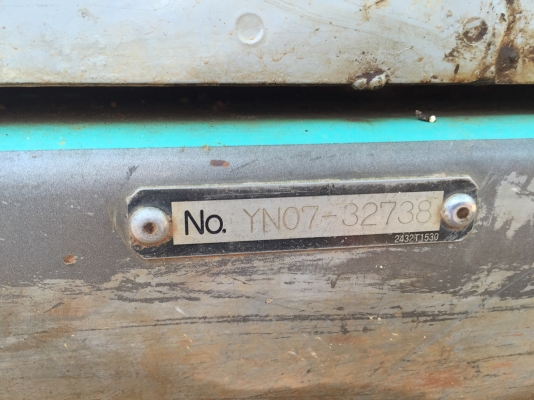 Kobelco M6Super YN07 ไฟฟ้าเต็ม แอรเย้น เล่มพร้อม ชั่วโมงน้อย