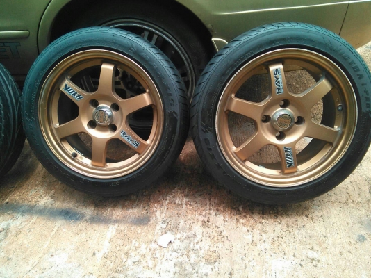 แม็กขอบ 15 พร้อมยาง 195 50 R15
