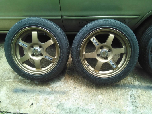 แม็กขอบ 15 พร้อมยาง 195 50 R15