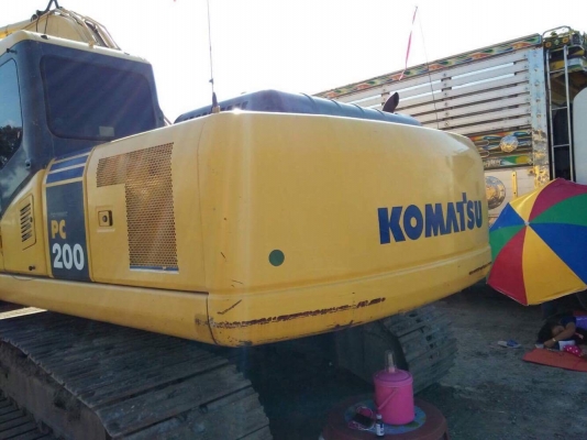 ขาย 1,590,000 KOMATSU pc 200-7 ทำงาน 11,000 ชม. รถสวยเหมือนใหม่ เครื่องดี ปั้มแรง ไฟฟ้าครบ เอวแน่น ช่วงล่างเต็ม เอกสารแจ้งจำหน่าย รถอยู่ นครปฐม 090-772-3710 090-772-3708