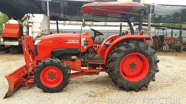 รถเข้าใหม่#ปัญญาแทรคเตอร์..จัดมาให้ครับ ด่วน 475,000 บาท.คูโบต้าL4708SP ทำงาน451ชม.พร้อม ผานพรวน6&times;24CMT สีเดิมๆ สภาพเดิมๆ พร้อมใช้ เล่มทะเบียนพร้อม จัดส่ง อ.เมือง จ.กำแพงเพชร