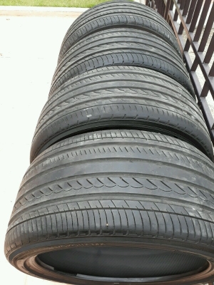 ยาง Yokohama advan 245 40 18  6รู