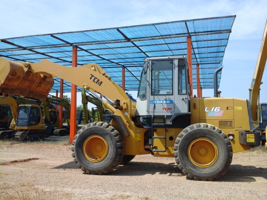 ขายรถตักล้อยาง TCM L16-2 รถเก่านอกแท้แขนยาว 4.10 เมตร 3018 ช.ม ยังไม่ใช้งานในไทยสภาพเดิมมีแอร์เอกสารอินวอยไฟฟ้าครบรถพร้อมใช้งานร้านละอองดาวแทรคเตอร์นครชัยศรี