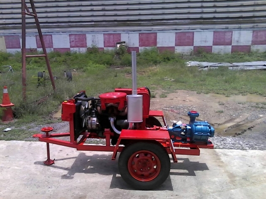 ปั้มน้ำแรงดันสูงใช้เครื่องISUZUดีเซลส่งน้ำระยะไกล1000-2400 เมตรปั๊มน้ำ3ใบพัด(ของใหม่)