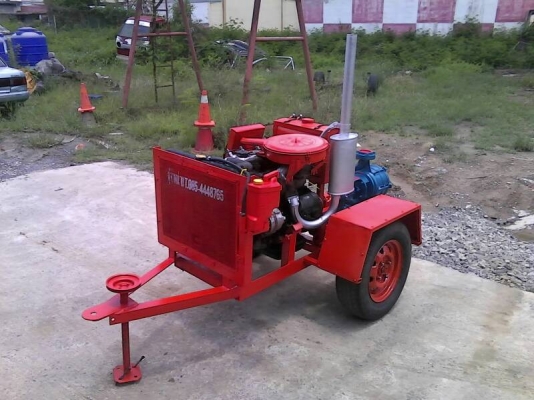 ปั้มน้ำแรงดันสูงใช้เครื่องISUZUดีเซลส่งน้ำระยะไกล1000-2400 เมตรปั๊มน้ำ3ใบพัด(ของใหม่)