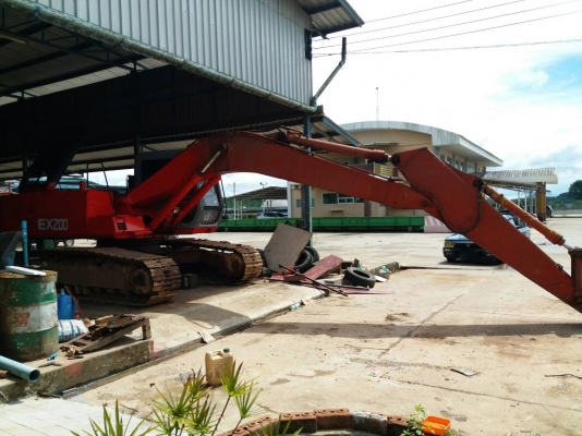 รถแบคโฮ HITACHl EX 200 - 2. สนใจติดต่อ 081 - 6079515