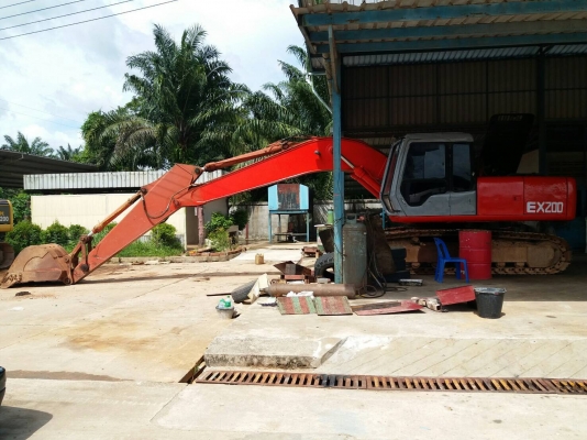 รถแบคโฮ HITACHl EX 200 - 2. สนใจติดต่อ 081 - 6079515