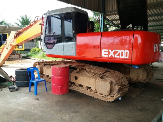 รถแบคโฮ HITACHl EX 200 - 2. สนใจติดต่อ 081 - 6079515