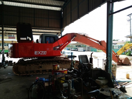 รถแบคโฮ HITACHl EX 200 - 2. สนใจติดต่อ 081 - 6079515