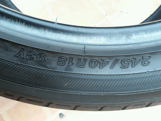 ยาง Yokohama advan 245 40 18 ปี2013