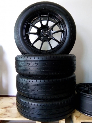 แม็กแอ็ดแวน เรซซิ่ง ขอบ15 พร้อมยางบริดสโตน อีโคเปีย 195/65R15