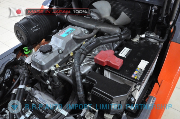 ขายรถโฟล์คลิฟท์มือสอง TOYOTA รุ่น 8FD30-31249 นำเข้าจากประเทศญี่ปุ่น 100\% ไม่เคยใช้งานในไทย