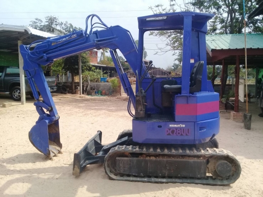 Komatsu 28UU รถพร้อมใช้ เครื่องดี ปั๊มดี รถทำงานคล่อง
