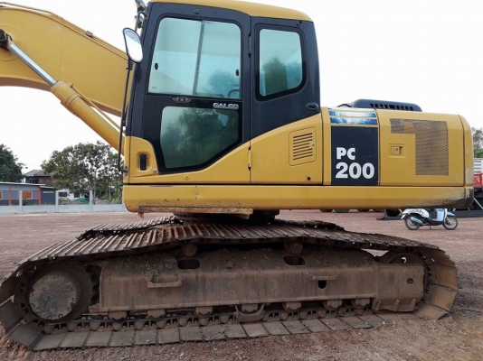 Komatsu PC200-7 ปี 2005 ไมล์ชั่วโมง 8,xxx ไฟฟ้าครบ เล่มทะเบียน พร้อมจัดไฟแนนซ์