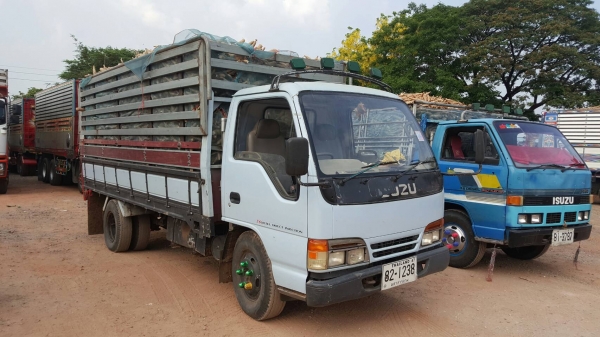 ขาย6ล้อISUZU110เเรงม้าNKR รถห้างเเท้ ยาว4.3เมตร สภาพพร้อมใช้งาน