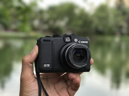 กล้องคอมแพคตุณภาพโปร Canon G15