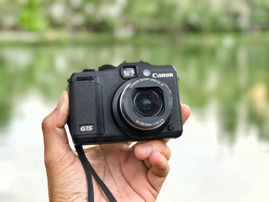 กล้องคอมแพคตุณภาพโปร Canon G15