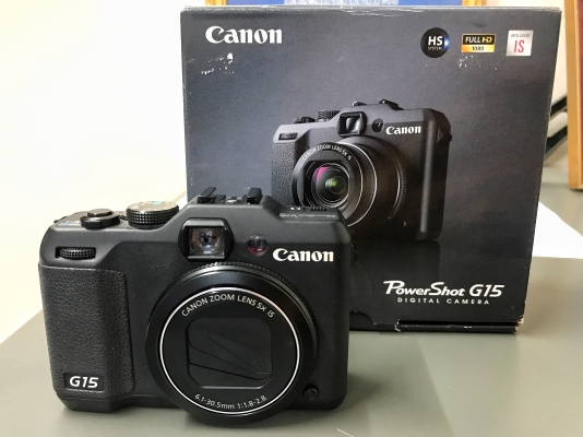 กล้องคอมแพคตุณภาพโปร Canon G15