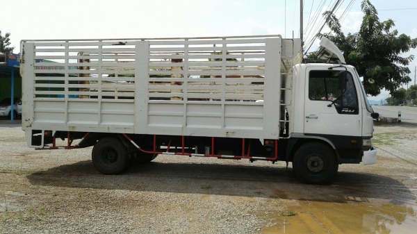 ขายรถบรรทุก 6 ล้อ FB4J 145 แรง ยาว 5.50  พวงมาลัยเพาว์เวอร์ แอร์  เบรคทิฟฟี่ เอกสารครบพร้อมโอน