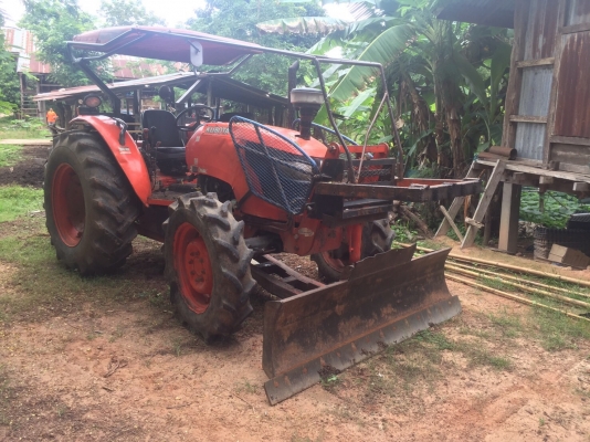 Kubota M7040 หาง7ใบดัน ปี54 ยางสวยสี่เส้น เล่มพร้อม ภาษีม79