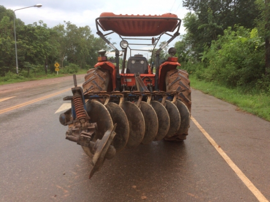 Kubota M7040 หาง7ใบดัน ปี54 ยางสวยสี่เส้น เล่มพร้อม ภาษีม79