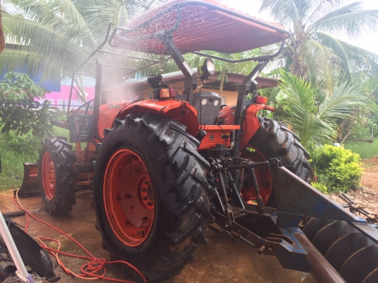 Kubota M7040 หาง7ใบดัน ปี54 ยางสวยสี่เส้น เล่มพร้อม ภาษีม79