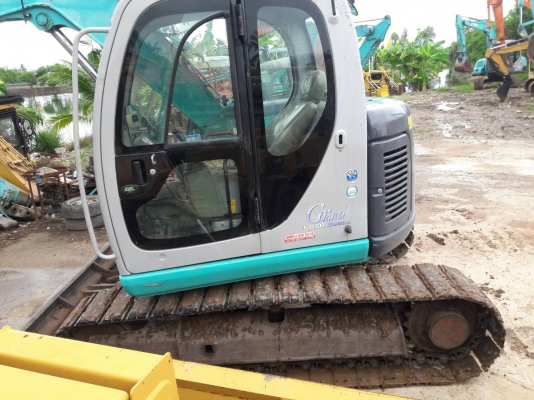 ขายKOBELCO SK60SR-1E  เก่าญี่ปุ่นแท้  มาใหม่  สภาพสวย  มีลายแย๊ก  มีผานหน้า..แทรคเหล็กหุ้มยาง..สภาพสวย  ลองระบบกันได้ทุกวันโทร  089-3818694  ดวงนภา