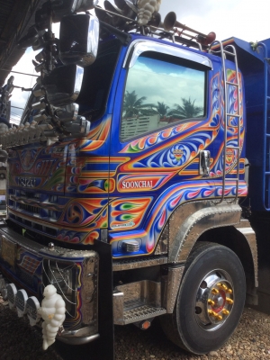 พ่วง 22 ล้อ ISUZU FXZ360 ปี57 กระบะอลูมิเนียม -ดั้ม หินทราย อู่ซุ่นชัย ไมล์ 210,000 กม. สภาพสวย  ๆ ราคา 2.85 ล้าน