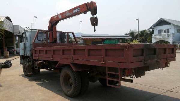 ISUZU ROCKY 175 แรง พร้อมเครน 3ตัน ขายตามสภาพ 360,000 บาท ศุภากร 081-1903107, 089-5367218