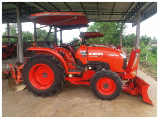 ขายรถไถคูโบต้าL3608อุปกรณ์ครบชุด สภาพพร้อมใช้งานเล่มทะเบียนครบ #จัดส่งฟรี ราคา290,000บาท  ต่อรองได้ สนใจโทร084-5575695,086-0631832เเต้ว #ดูรถได้ที่บ้านเกาะลำไยต.วังบัวอ.คลองขลุงจ.กำแพงเพชร