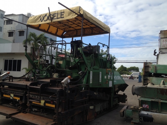 รถปูยาง Vogele S1600 รถนอกนำเข้าจากญี่ปุ่น ระบบเตาต่อ ราคาย่อมเยาว์ สภาพพร้อมใช้งาน