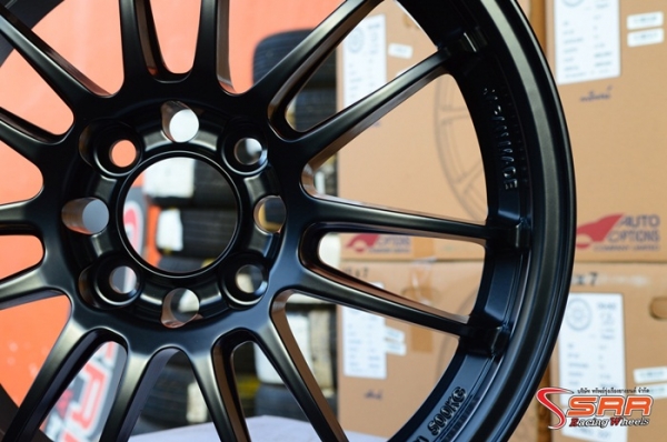 RE30 Autooptions ขอบ15 สีดำด้าน วงละ 2,500 บาท