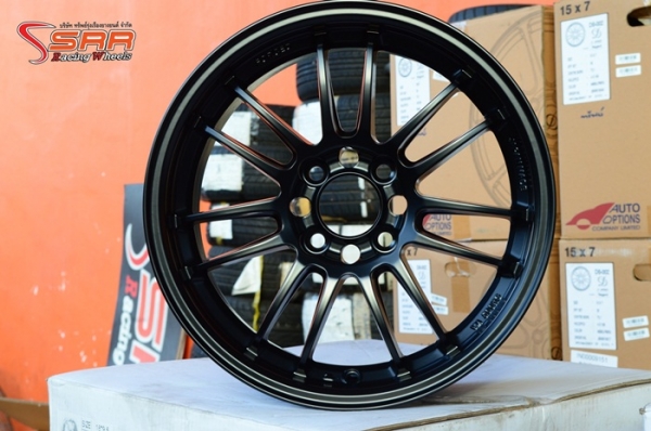 RE30 Autooptions ขอบ15 สีดำด้าน วงละ 2,500 บาท