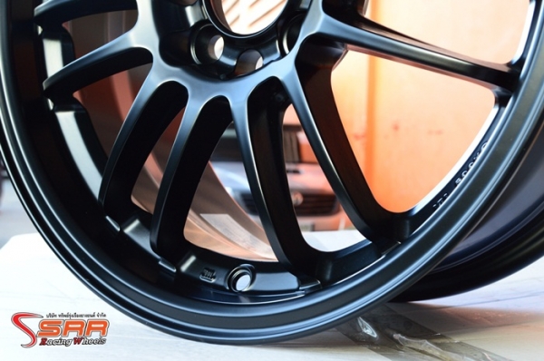 RE30 Autooptions ขอบ15 สีดำด้าน วงละ 2,500 บาท