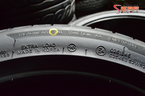 HANKOOK V12-EVO2 225/40ZR18 ปี17 เส้นละ 4,800 บาท