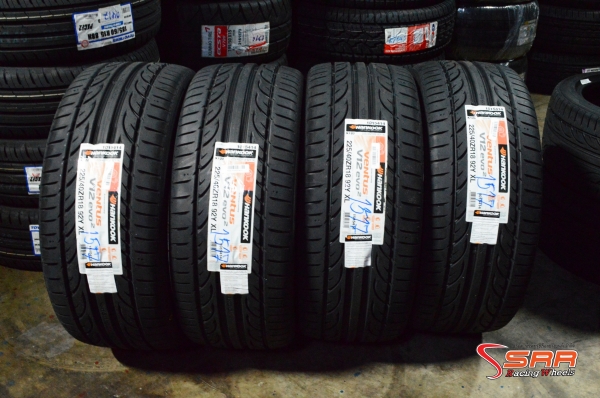 HANKOOK V12-EVO2 225/40ZR18 ปี17 เส้นละ 4,800 บาท