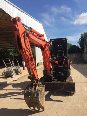 ขายรถขุดแบ็คโค KUBOTA KX91 เอกสารเล่มทะเบียน มือขุดบุ้งกี๋ พร้มใช้งาน