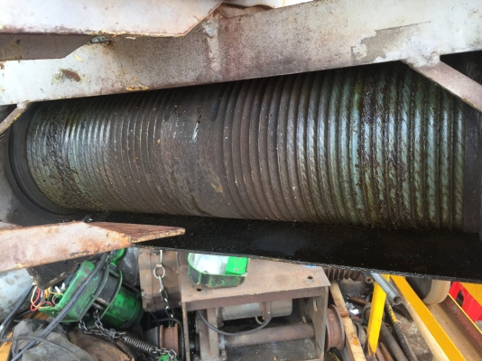 รอกสลิงไฟฟ้า Hitachi 2.8 ตัน ยกสูง 6 เมตร เก่าญี่ปุ่นแท้ รอกสลิงไฟฟ้า Hitachi 2.8 ตัน ยกสูง 6 เมตร เก่าญี่ปุ่นแท้