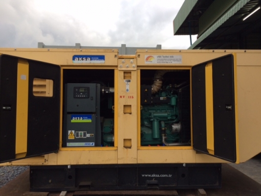 ขายเครื่องปั่นไฟ aksa genset 350kva Cummins NTA855-G1B,Aksa 325/350kva pipat 098-2641749