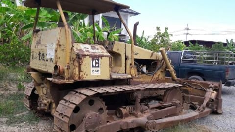 ขายแทรกเตอD4E ตีนไก่ฮาปตีนเป็ดใส่ตีนเป็ดได้เครื่อง43V พร้อมใช้งานติดต่อคุณอ๊อฟพิจิตร086-737-9991