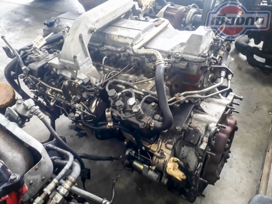 เครื่อง JO8C Turbo 260แรงม้า เครื่องญี่ปุ่นแท้ ลองเครื่องได้เลย