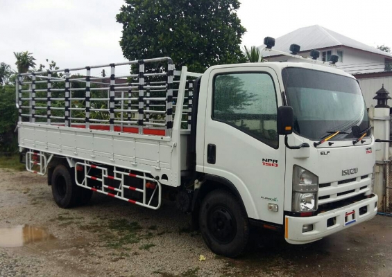 ขาย.ราคา 889,000บ รถ.ปีเดียว.หกล้อ อีซูชุ NPR150ยูโร3 ปี60 ช่วงยาว 5m แอร์ พ.เวอร์ รถห้าง สภาพดีสวยบ