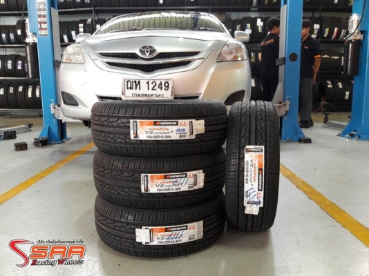 HANKOOK V2-CONCEPT2 195/55R15 ปี17 เส้นละ 1,900 บาท